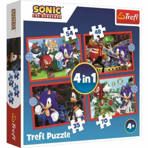 TREFL - Puzzle 4v1 - Sonicova dobrodružství / SEGA Sonic The Hedgehog