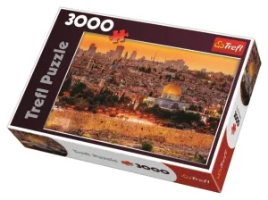Trefl Puzzle Střechy Jeruzaléma 3000 dílků