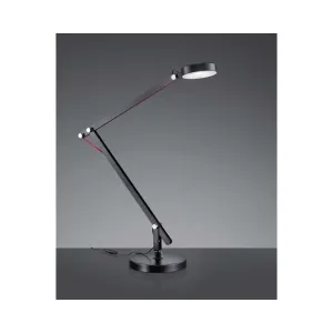 Moderní stolní lampa černá včetně LED - Etienne