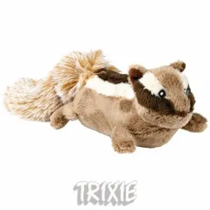 Hračka pro psy Trixie plyšová veverka se zvukem 28cm