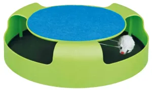 HRAČKA Myš v kruhu se škrábacím kobercem - 25x6cm