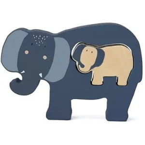 Trixie Dřevěné baby puzzle - Mrs. Elephant