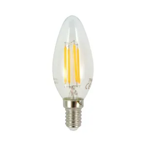 LED žárovka Filament svíce 5W E14 C35 2700K