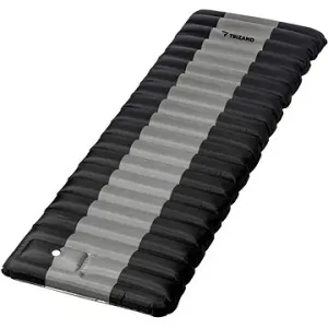 Trizand 21071 Nafukovací matrace s vestavěnou pumpou 190 × 60 × 12 cm černošedá