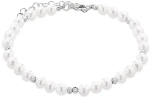 Troli Elegantní náramek se syntetickými perlami VSB0179S