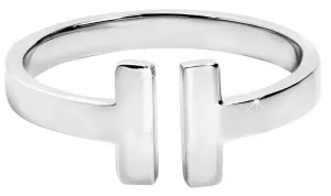 Troli Otevřený ocelový prsten pro ženy 52 mm