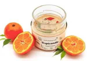 Tropikalia Tropicandle - Orange & Tangerine