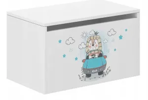 Dětský úložný box s nádherným lvíčkem 40x40x69 cm