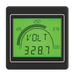 Trumeter Apm-Max-M21-Pu-4R Digital Panel Meter, 4Digit, Lcd, 240Vac