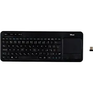 Trust Veza Wireless Touchpad Keyboard - CZ/SK
