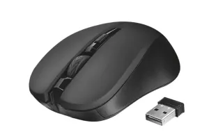 Optická Wi-Fi myš Trust Mydo Silent Click 21869, černá
