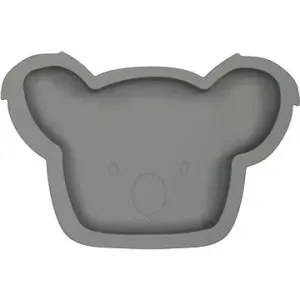 TRYCO - Silikonový talířek Koala, Olive Gray