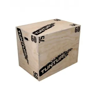 Plyometrická bedna dřevěná Tunturi Plyo Box 50/60/70cm