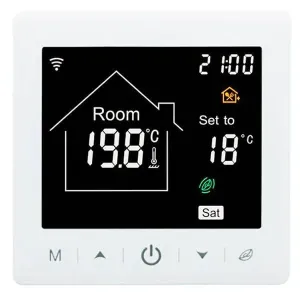 Podlahový termostat s WiFi 16A Bílý RT TUYA