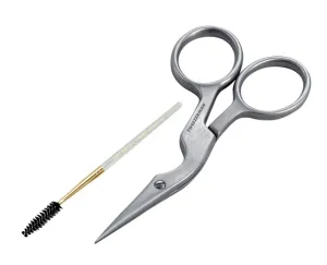 Tweezerman Nůžky a kartáček na obočí Brow Shaping Scissors & Brush Stainless Steel #1805362