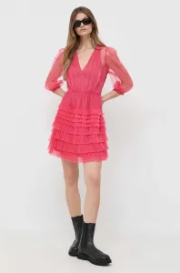 Šaty Twinset růžová barva, mini #5969477