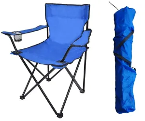 TZB Skládací rybářská židle modrá