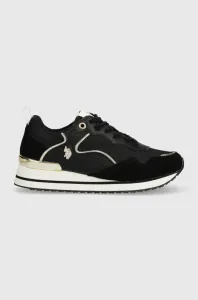 Sneakers boty U.S. Polo Assn. LAYLA černá barva, LAYLA001D #4947155
