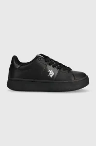 Sneakers boty U.S. Polo Assn. MARAYA černá barva, MARAYA002W/CY2