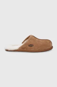 Pantofle UGG hnědá barva, 1101111.CHE-CHE