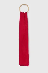 Šátek z vlněné směsi UGG růžová barva, hladký