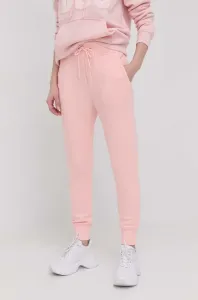 Kalhoty UGG dámské, růžová barva, hladké, 1117736-BLK