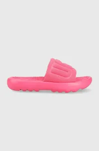 Pantofle UGG Mini Slide dámské, růžová barva, 1136773
