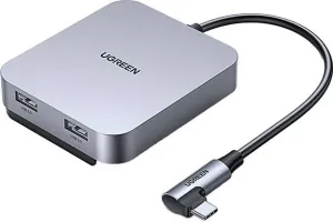 Ugreen CM521 HUB adaptér na iMac USB-C - 3x USB 3.1 / SD / TF, šedý (CM521 60377)