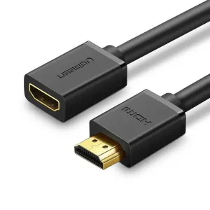 UGREEN HD107 HDMI Male to HDMI Female Cable Extension FullHD 3D 1m (černá)