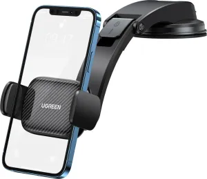 Držák telefonu do auta Ugreen s klipem na čelní sklo kokpitu černý (LP370)
