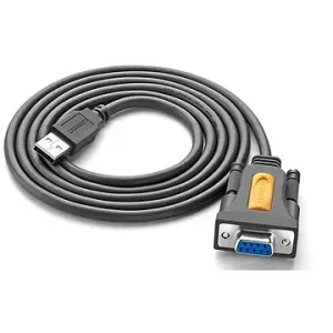 Ugreen USB 2.0 to RS-232 COM Port DB9 (F) Adapter Cable Gray 1.5m