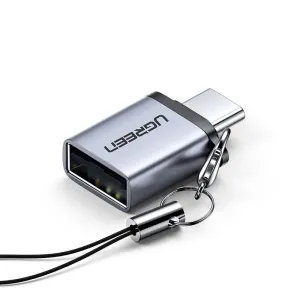 Adaptér USB na USB-C 3.1 UGREEN US270 (šedý)