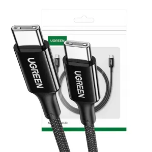 Kabel USB-C na USB-C Ugreen US557, 100W, 5A (černý)