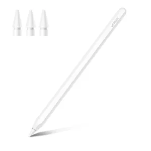 Ugreen LP653 stylus s bezdrátovým nabíjením pro tablety iPad - bílý