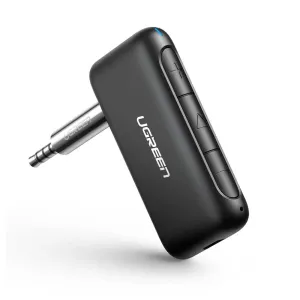 UGREEN Car & Home Bluetooth 5.0 Receiver Audio Adapter Handsfree Black