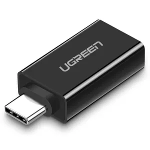Adaptér UGREEN US173 USB-A 3.0 na USB-C 3.1 (černý)