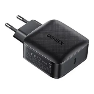 UGREEN CD217 Fast 65W GaN USB Type C Quick Charge 3.0 Power Delivery Charger (Gallium Nitride) Black