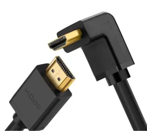 HDMI - úhlový kabel HDMI UGREEN HD103, 4K, 2 m (černý)