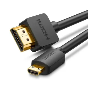 UGREEN HD127 micro HDMI - HDMI 4K 3D 1,5 m kabel (černý)