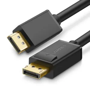 Kabel DisplayPort na DisplayPort UGREEN DP102, 4K, 3D, 1m (černý)
