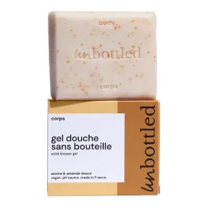 UNBOTTLED - Gel Douche Sans Bouteille Avoine & Amande Douce - Tělové mýdlo