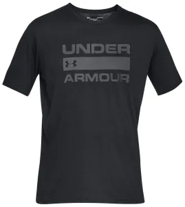 Tričko Under Armour černá barva, s potiskem, 1329582