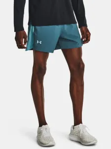 Under Armour UA LAUNCH 5'' SHORT-BLU Kraťasy Modrá