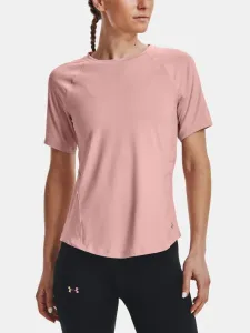 Under Armour UA Rush SS Triko Růžová