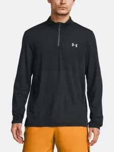 Under Armour UA Seamless Stride 1/4 Zip Triko Šedá