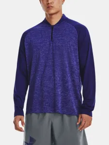 Under Armour UA Tech 2.0 Novelty 1/4 Zip-BLU Triko Modrá