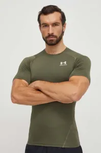 Tréninkové tričko Under Armour zelená barva, 1361518