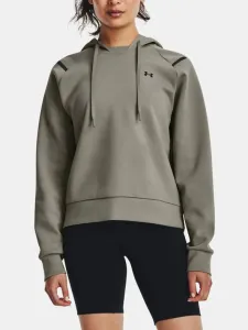 Under Armour Unstoppable Flc Hoodie Mikina Zelená