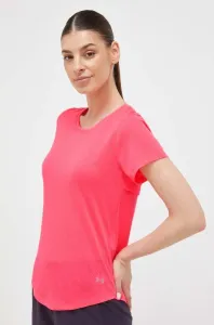 Běžecké tričko Under Armour růžová barva #4510778