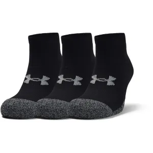 Unisex kotníkové ponožky Under Armour Heatgear Locut 3 páry  Black  XL (46-50,5)